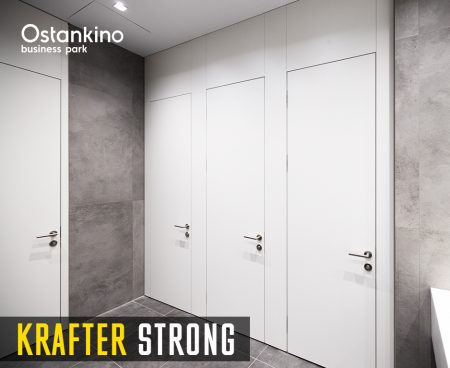 KRAFTER - Останкино Парк - туалетные перегородки STRONG - HPL